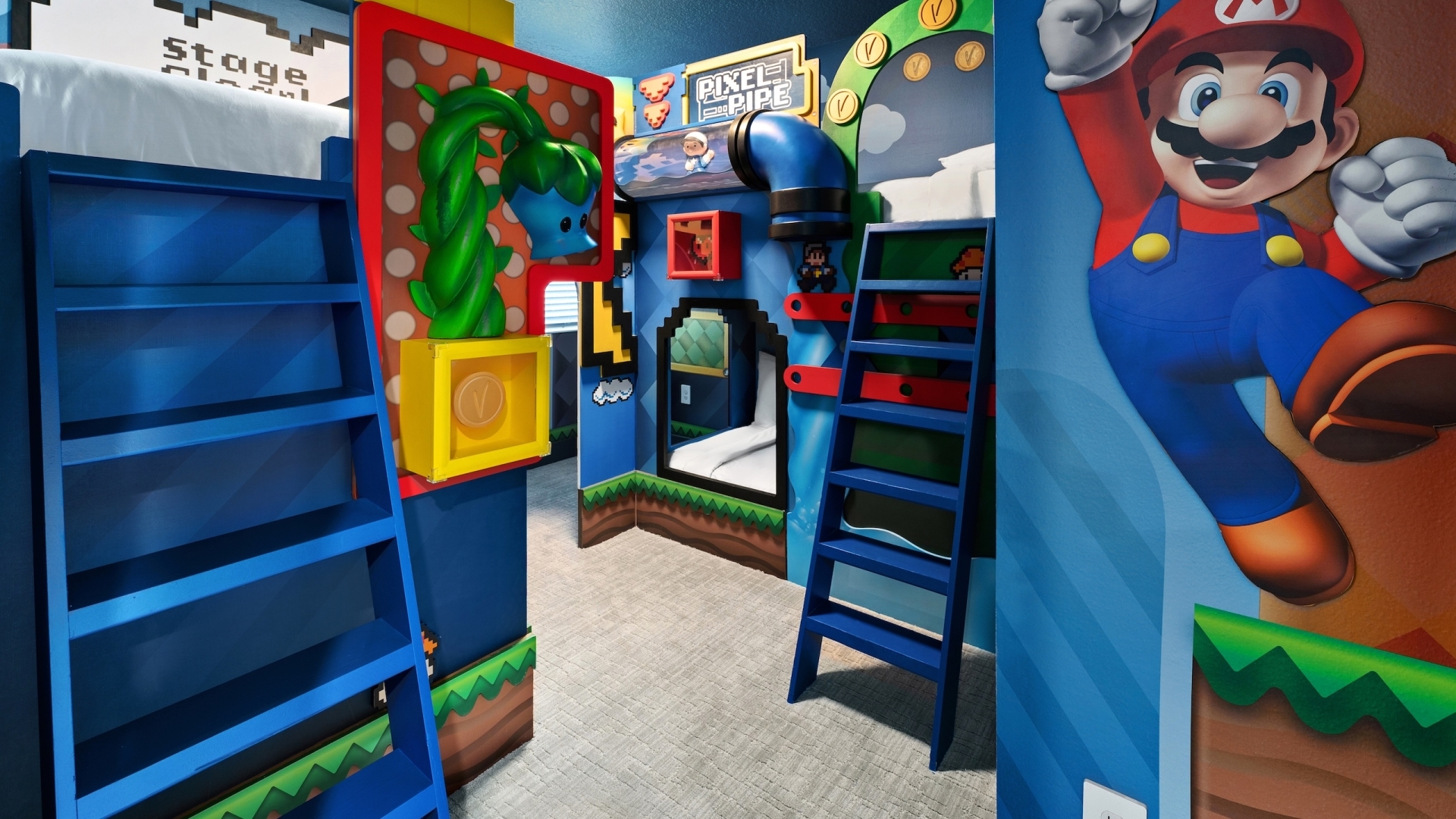 Villatel's Video Game themed 6 bedroom villa